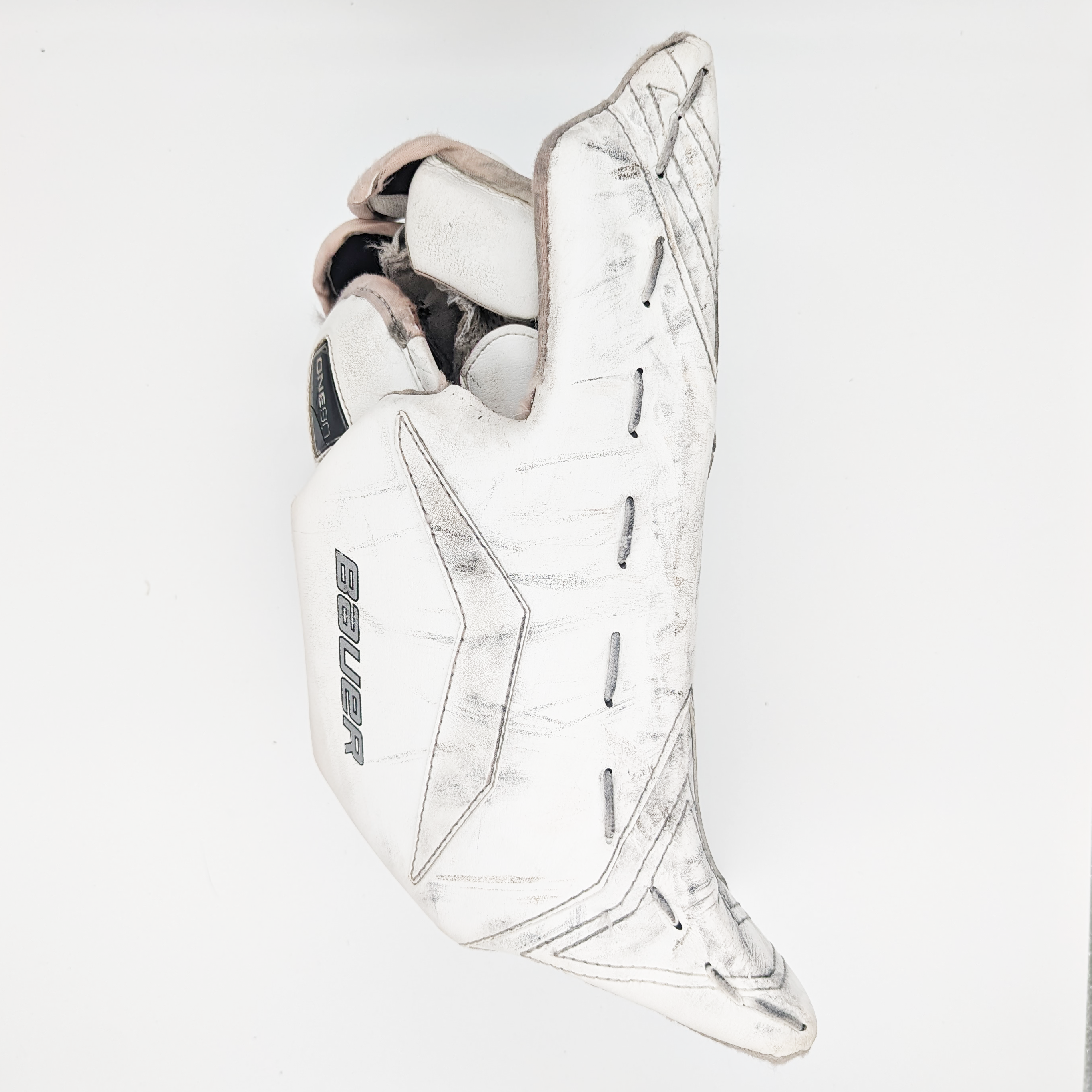 Bloqueur de gardien Bauer Supreme One90 d'occasion (blanc)